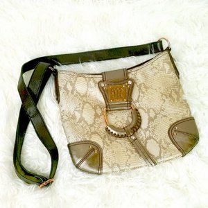 Miss Me snake print crossbody like new